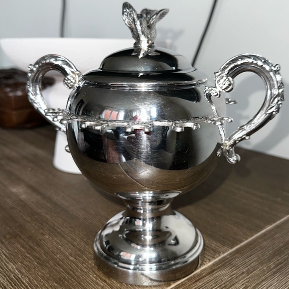 ❌SOLD❌Vintage Marlboro Plate Silver Sugar Bowl – Morton Parker Canada - Picture 2 of 6